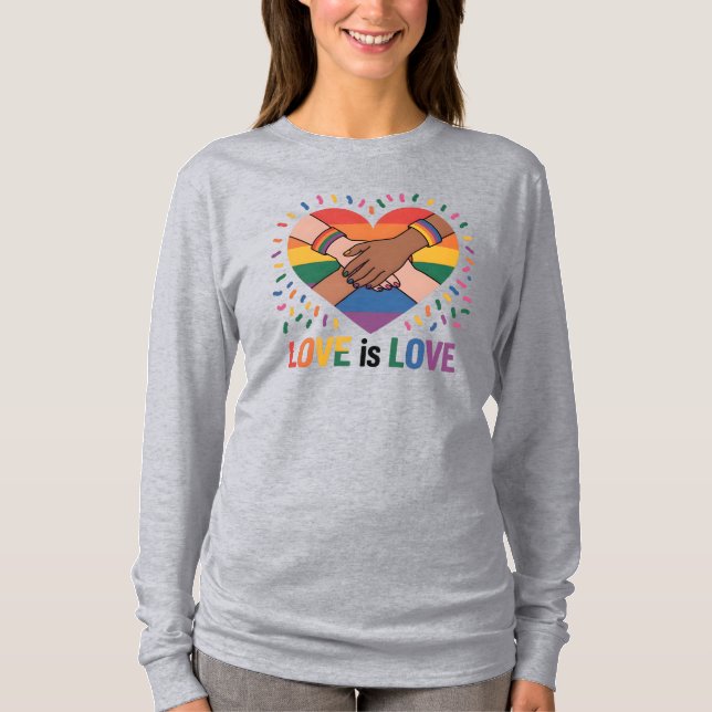 Camiseta El amor es amor (Anverso)