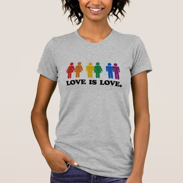 Camiseta El amor es amor (Anverso)