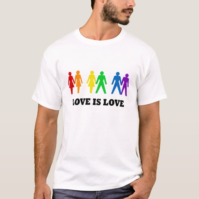 Camiseta El amor es amor (Anverso)