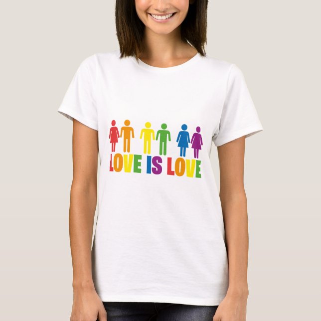 Camiseta El amor es amor (Anverso)