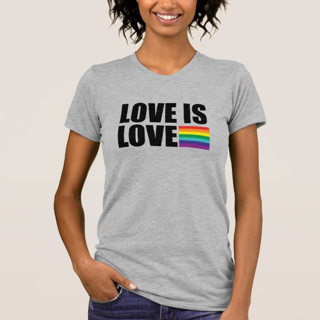 Camiseta El amor es amor (Anverso)