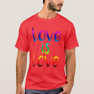 Camiseta EL AMOR ES AMOR 001 chica BL