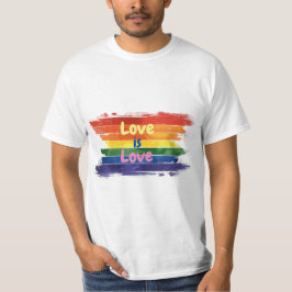 Camiseta El amor es amor, el diseño del orgullo