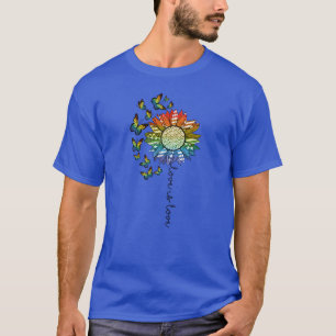 Camiseta El amor es amor Girasol Sublimación familia