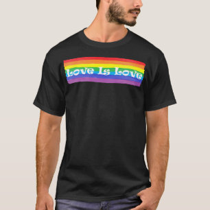 CAMISETA EL AMOR ES AMOR, LA DIVERSIDAD DEL ORGULLO DE LA B