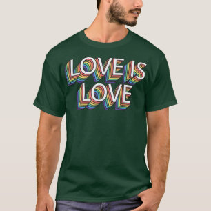 Camiseta El amor es amor Lgbt Retro Vintage Orgullo LGBT Me