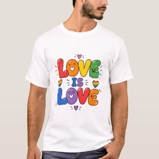Camiseta El Amor Es Amor Orgullo Arcoíris