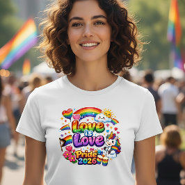 Camiseta El Amor Es Amor Orgullo Arcoíris