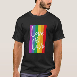 Camiseta El amor es amor Orgullo Gay Bisexual Lesbiana