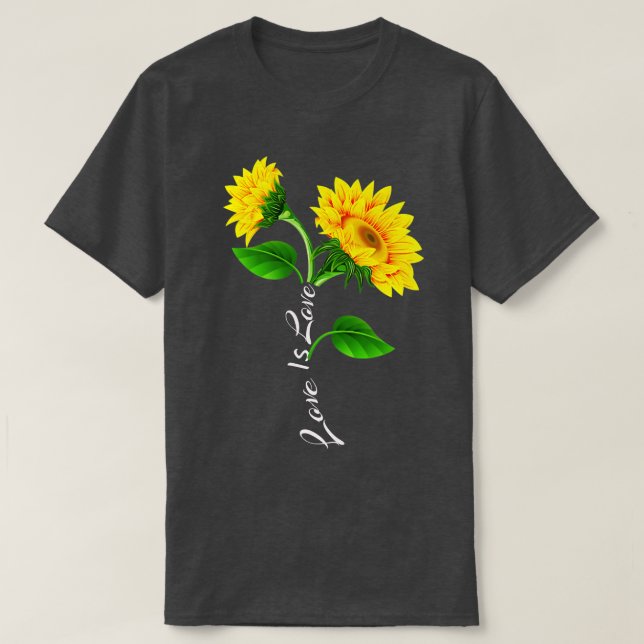 Camiseta El amor es amor premium  (Diseño del anverso)