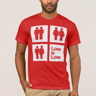 Camiseta El amor es bloques de amor