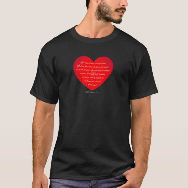Camiseta El amor es cita del paciente San Valentín | Camise (Anverso)