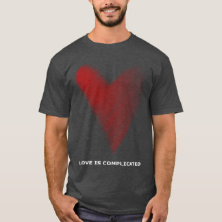 Camiseta el amor es complicado chico