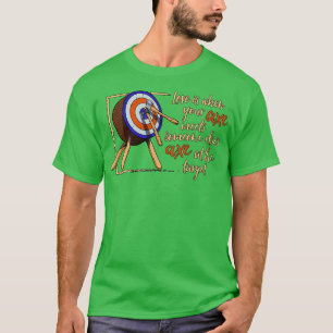 Camiseta El amor es cuando los hachas se encuentran con tir