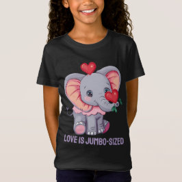 Camiseta El amor es de tamaño gigantesco | Niños de San Val