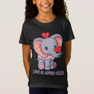 Camiseta El amor es de tamaño gigantesco Niños de San Val
