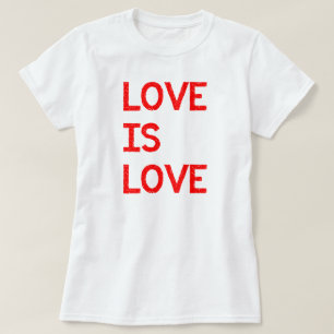 Camiseta El amor es el amor el orgullo LGBTQ