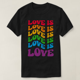 Camiseta El amor es el amor gay LGBT