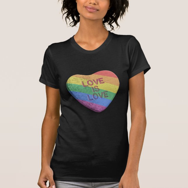 CAMISETA EL AMOR ES EL CARAMELO DEL AMOR - .PNG (Anverso)