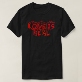 Camiseta El amor es el logo de los dados reales
