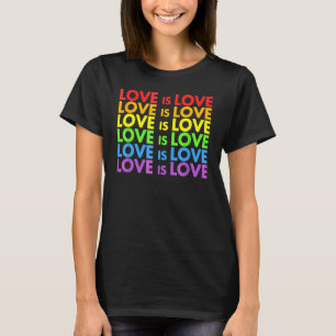 Camiseta El amor es el orgullo del amor Marcha por la igual