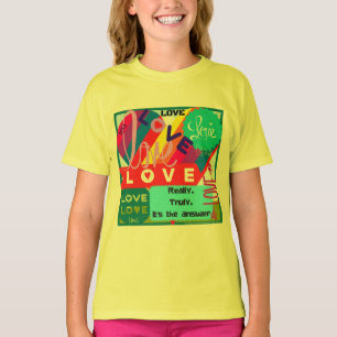 Camiseta El amor es el revoltijo de la respuesta