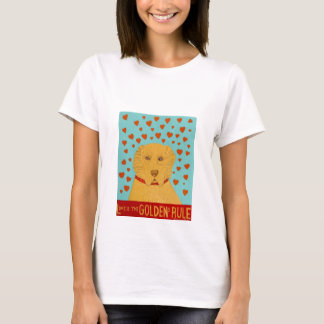 Camiseta El amor es la regla de los Goldens - Stephen Hunec