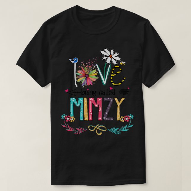 Camiseta El amor es llamado Mimzy Feliz Día de la Madre (Diseño del anverso)