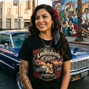 Camiseta El amor es Lowriders y oldies