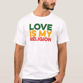 Camiseta El amor es mi religión