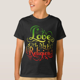 CAMISETA EL AMOR ES MI RELIGIÓN