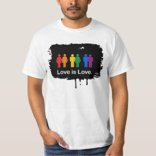 CAMISETA EL AMOR ES NEGRO DEL AMOR
