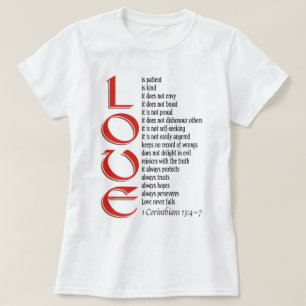CAMISETA EL AMOR ES PACIENTE