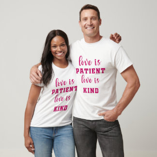 Camiseta El Amor Es Paciente El Amor Es Amable