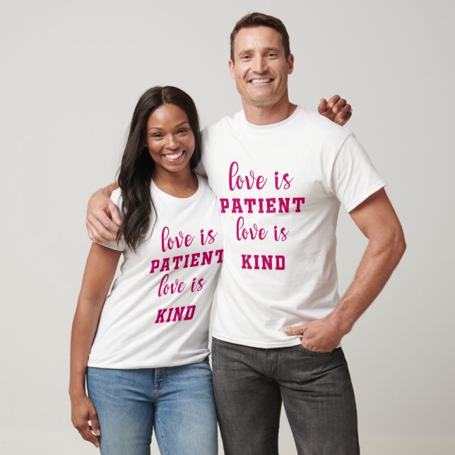 Camiseta El Amor Es Paciente El Amor Es Amable (Unisexo)