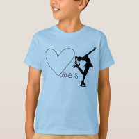 El amor es patinaje artístico, con el corazón