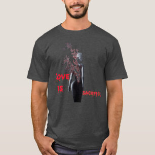 Camiseta El amor es Sacrificio retro