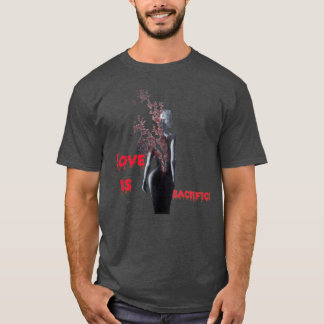 Camiseta El amor es Sacrificio retro
