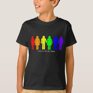 Camiseta El amor es todo lo que usted necesita