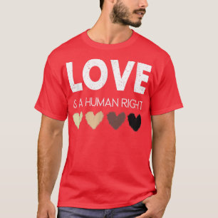 Camiseta El amor es un derecho humano igual derechos 3696