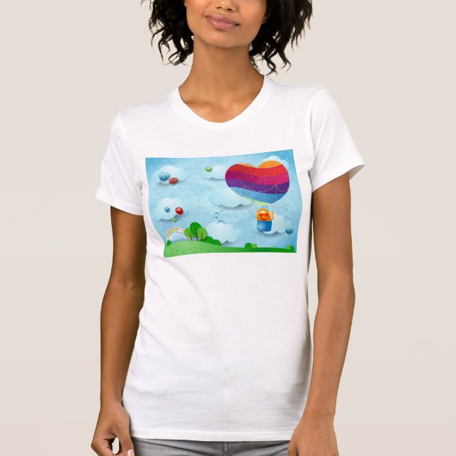 Camiseta El amor está en el aire (Anverso)
