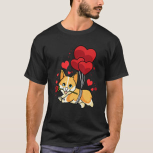Camiseta El Amor Está En El Aire Aburrido Perro Corgi Valen