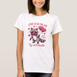 Camiseta El amor está en el aire en San Valentín
