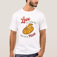 El amor está en el aire, pero también la pizza