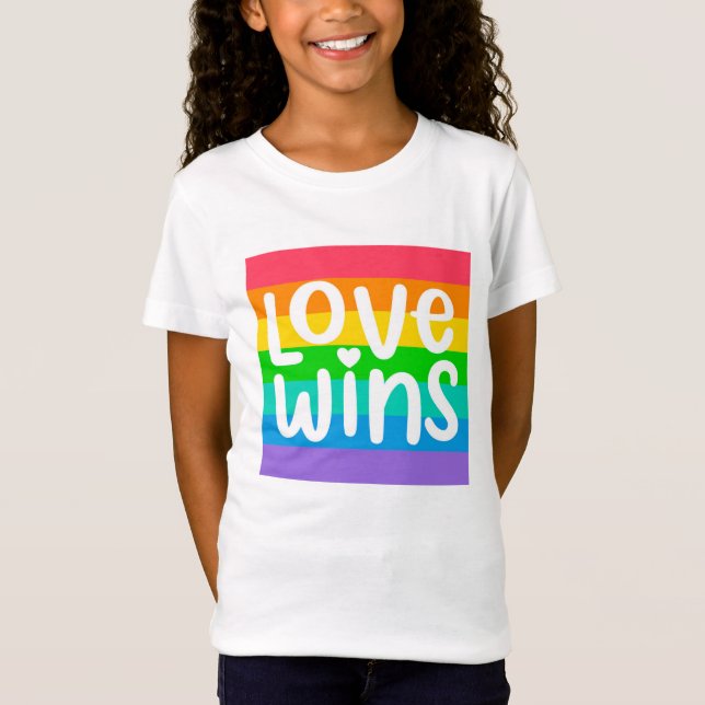 Camiseta El amor gana (Anverso)