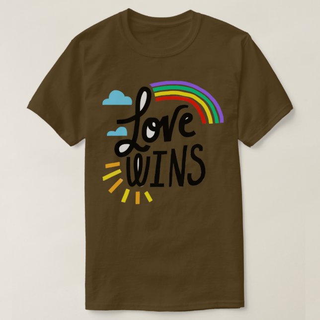 Camiseta El amor gana 10 (Diseño del anverso)