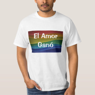 Camiseta EL Amor Ganó - hombres