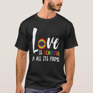 Camiseta El Amor Gay Lgbt Es Hermoso En Todas Sus Formas