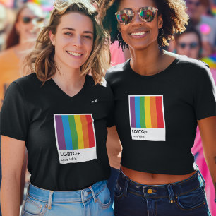 Camiseta El amor LGBTQ+ gana el mes del orgullo de los colo