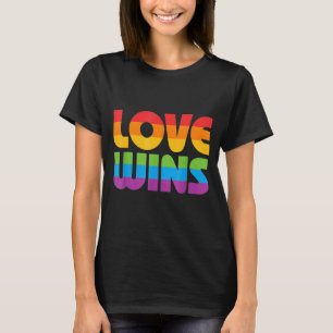 Camiseta El Amor Lgbtq Gana El Orgullo Gay Lgbt La Bandera 